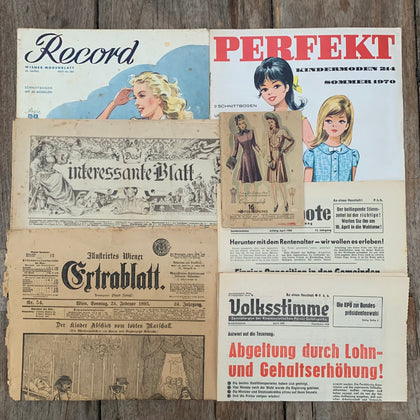Zeitungen, Zeitschriften