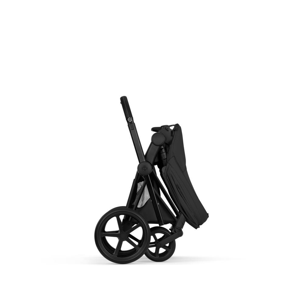 Cybex PRIAM Comfort Ensemble complet Matt Black avec nacelle Sepia Black
