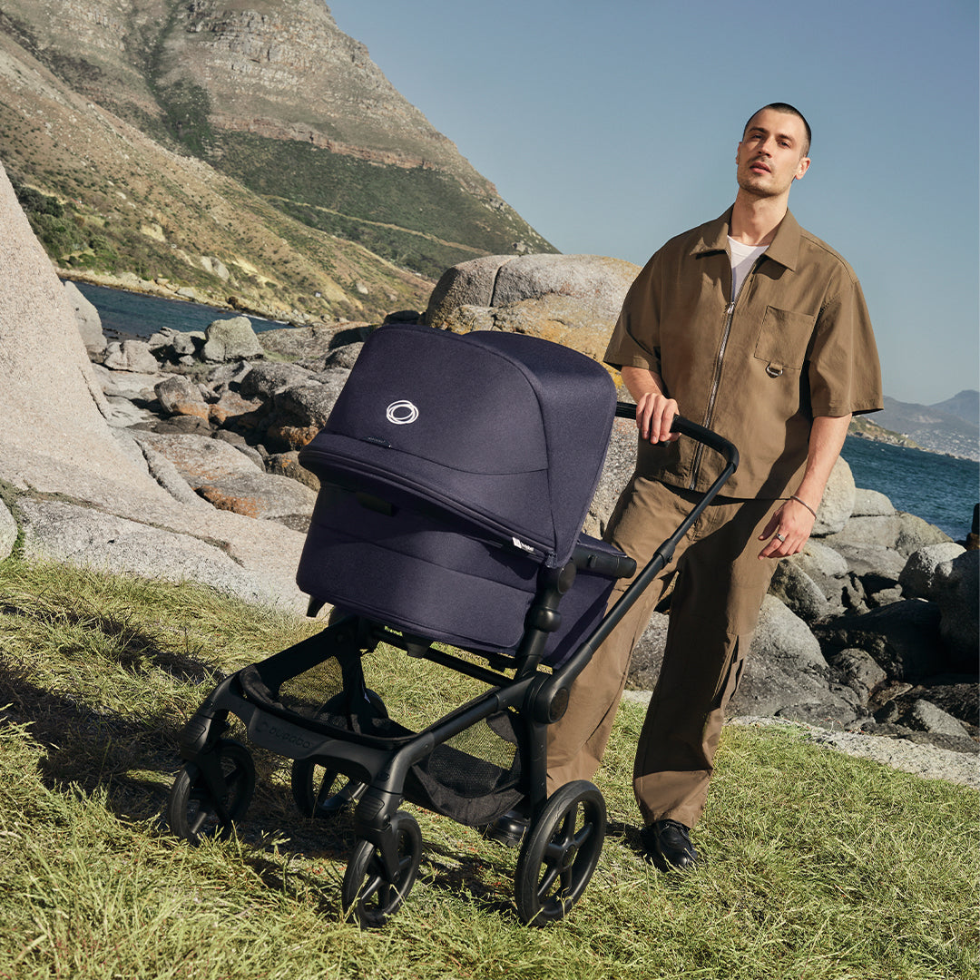 Bugaboo Fox 5 Renew ensemble complet Deep Indigo /Châssis Black