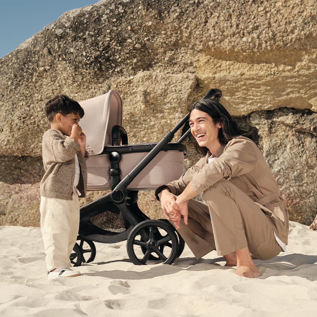 Bugaboo  Fox 5 Renew Komplettset  Desert Taupe Melange /Gestell Black - Online MY SNOWFLAKE
