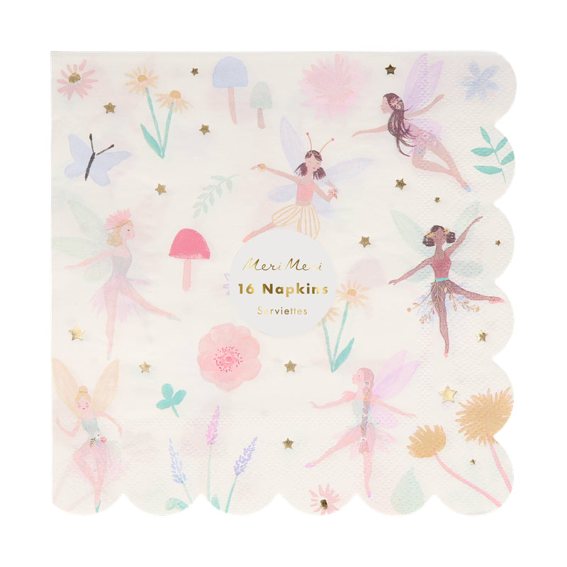 Servietten im Feen-Design von Meri Meri