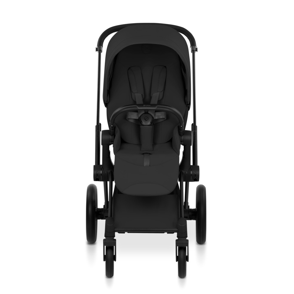 Cybex PRIAM Comfort Ensemble complet Matt Black avec nacelle Sepia Black