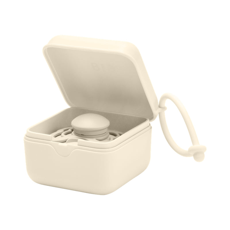 Bibs Schnullerbox in Beige