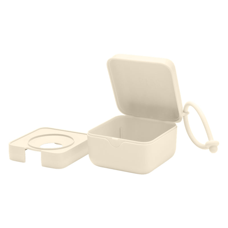 Bibs Schnullerbox in Beige