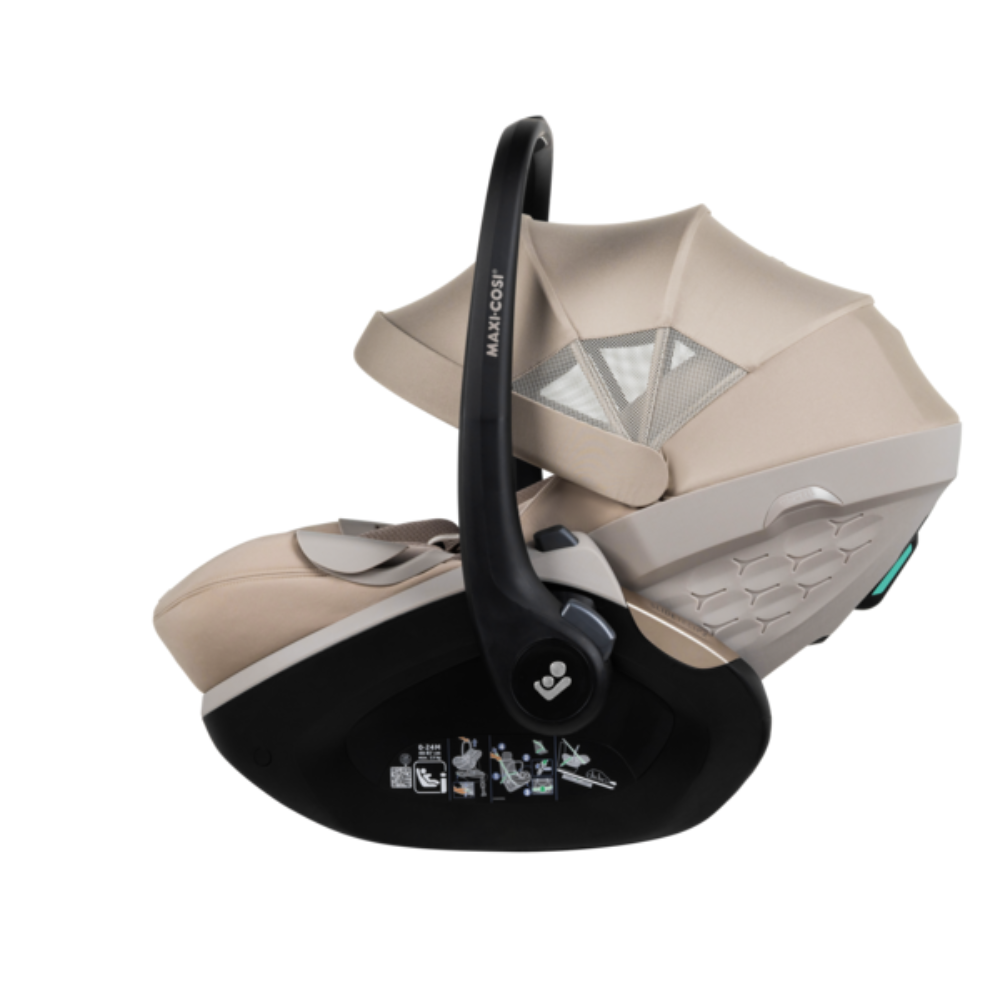 Joolz MC Pebble Slide Pro Babyschale Sandy taupe
