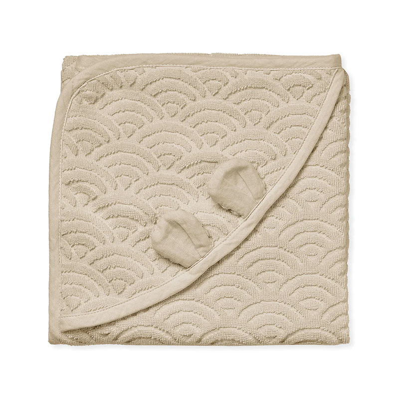 Cam Cam Copenhagen  Kapuzenbadetuch  Almond - Online MY SNOWFLAKE