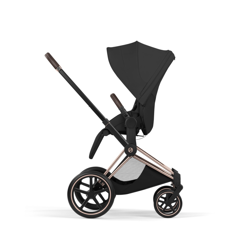 Cybex PRIAM Confort Ensemble complet Rosegold avec nacelle Sepia Black
