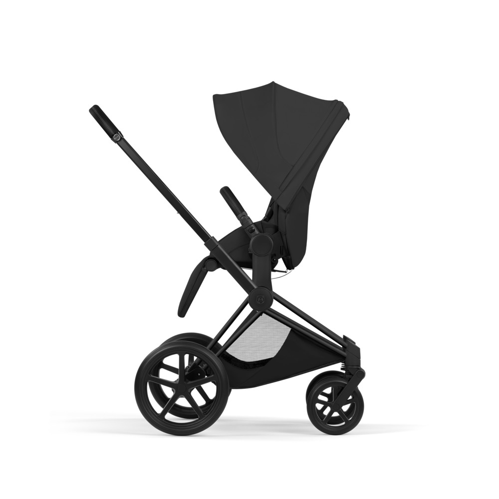 Cybex PRIAM Comfort Ensemble complet Matt Black avec nacelle Sepia Black