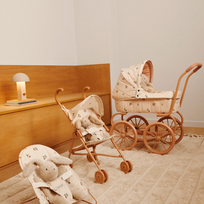 Liewood Doll Stroller 'Elsie' Peach/Sea Shell