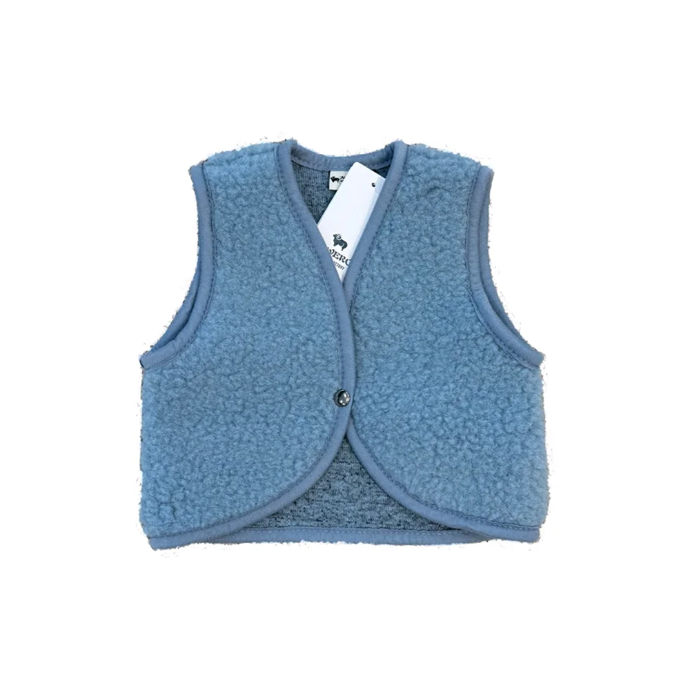 Alwero Baby Wool Vest 'LULU' Icy Blue