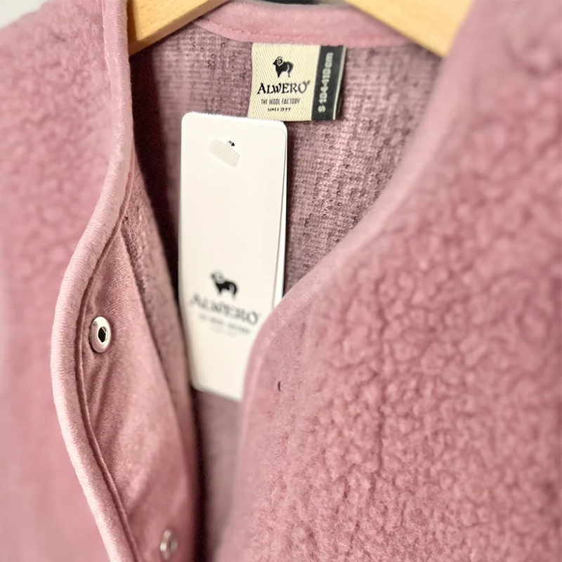 Alwero  Kinder Wollweste 'TYB'  Venetian Pink
