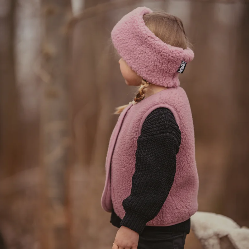 Alwero  Kinder Wollweste 'TYB'  Venetian Pink