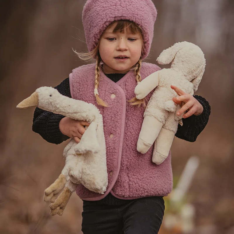 Alwero  Kinder Wollweste 'TYB'  Venetian Pink