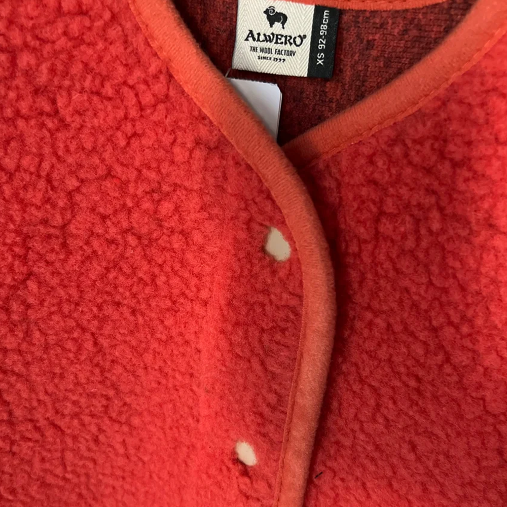 Alwero  Kinder Wollweste 'TYB'  Coral - Online MY SNOWFLAKE