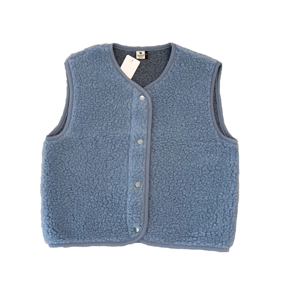 Alwero  Wollweste für Erwachsene 'TYB'  Icy Blue Ultra Light - Online MY SNOWFLAKE
