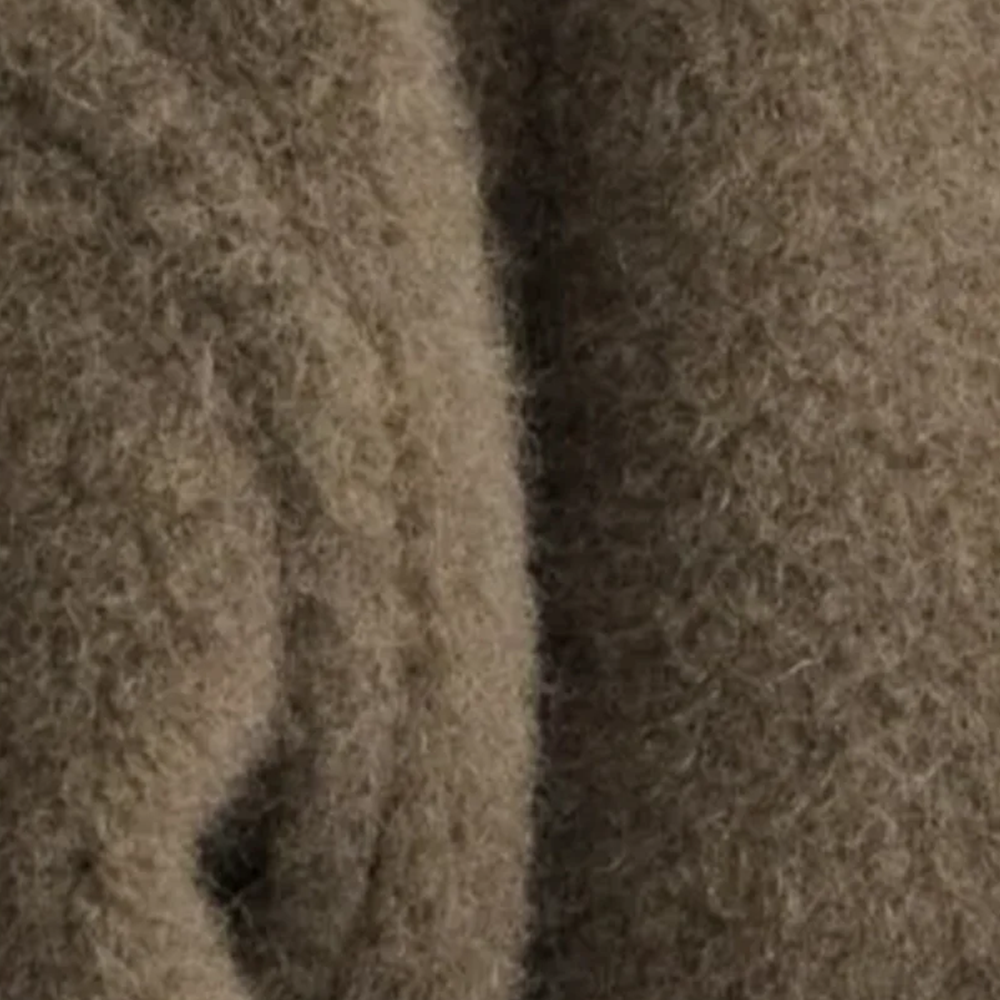 Alwero  Wollweste für Erwachsene 'TYB'  Mouse Taupe