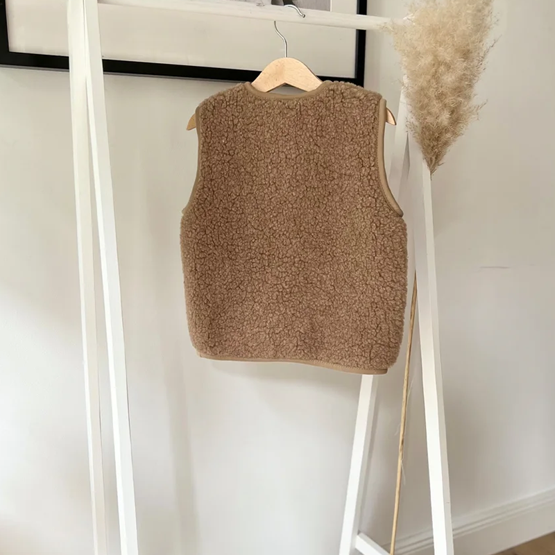 Alwero Children's Wool Vest 'TYB' Tan