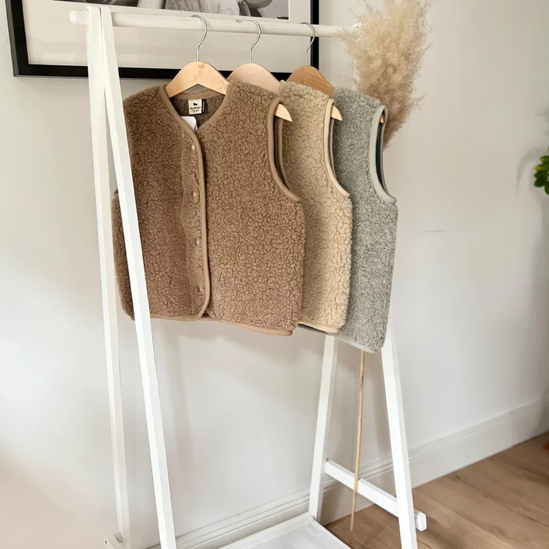 Alwero Children's Wool Vest 'TYB' Tan