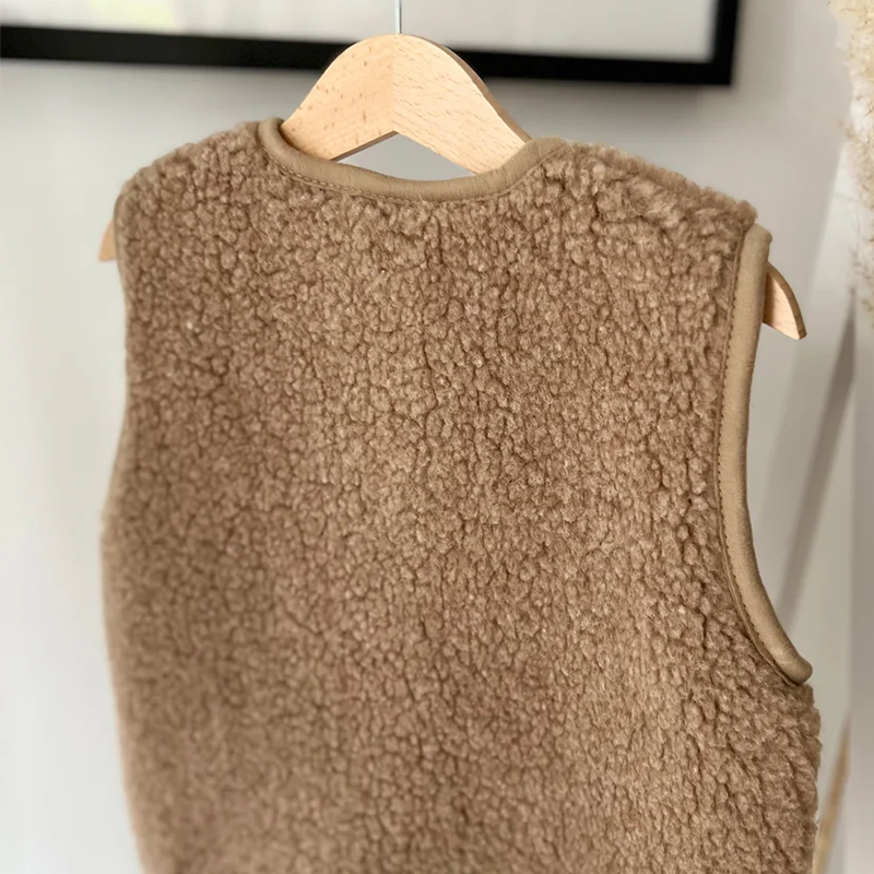 Alwero Children's Wool Vest 'TYB' Tan