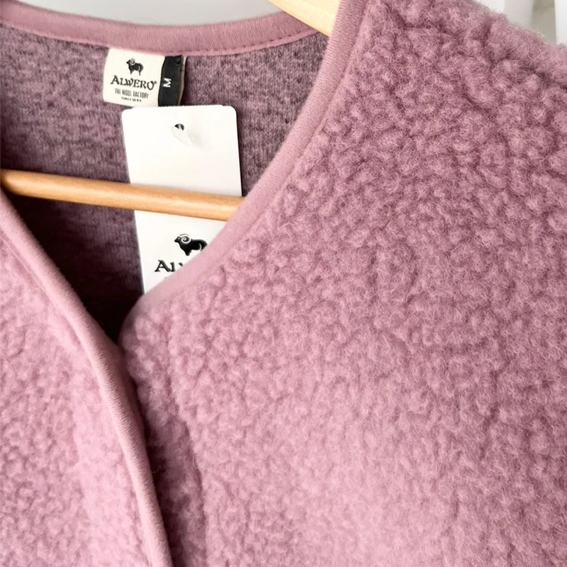 Alwero Gilet en laine pour adultes « TYB » Venetian Pink