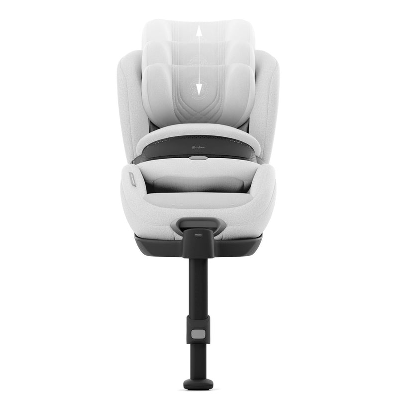 Cybex Anoris T2 i-Size Siège Auto Plus Platinum White