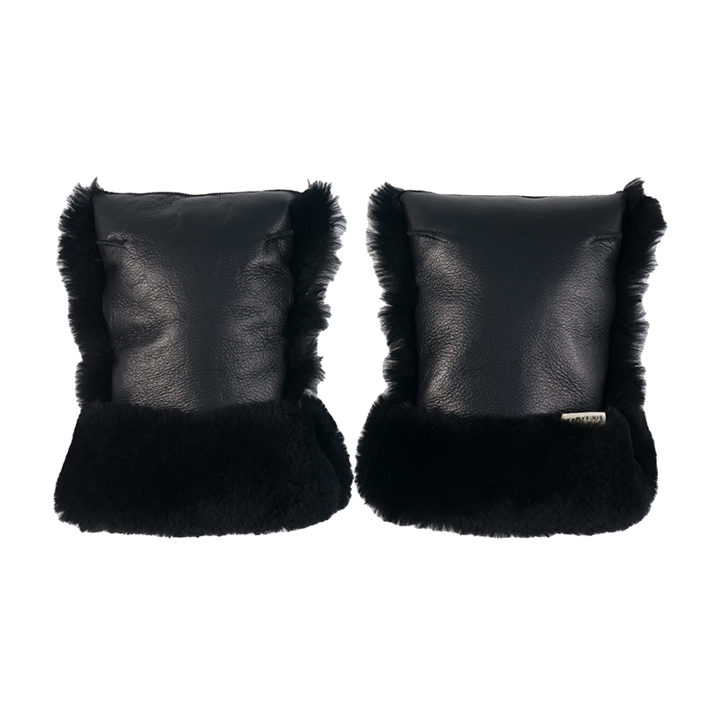 Kinderwagen Handschuhe von BINIBAMBA in Schwarz. 