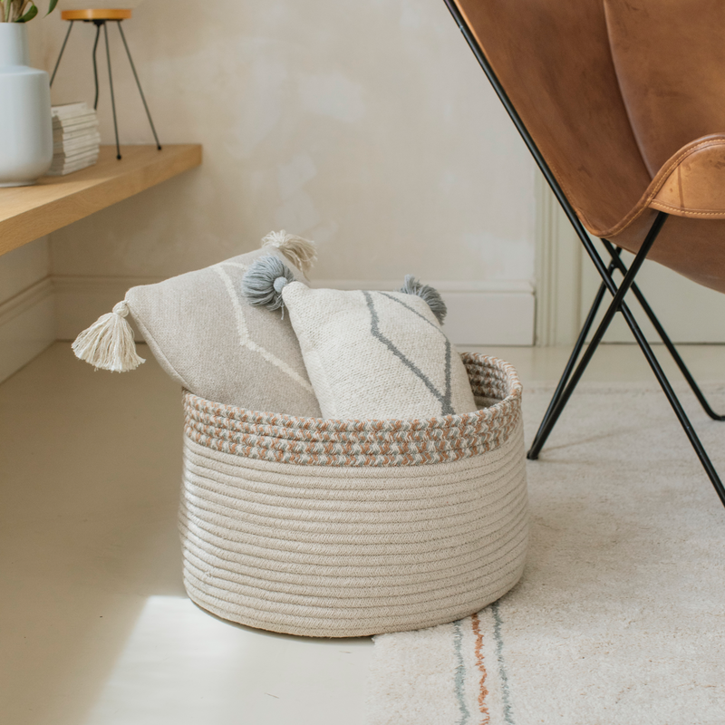 Lorena Canals Aufbewahrungskorb 'Kilo' Toffee - Online MY SNOWFLAKE