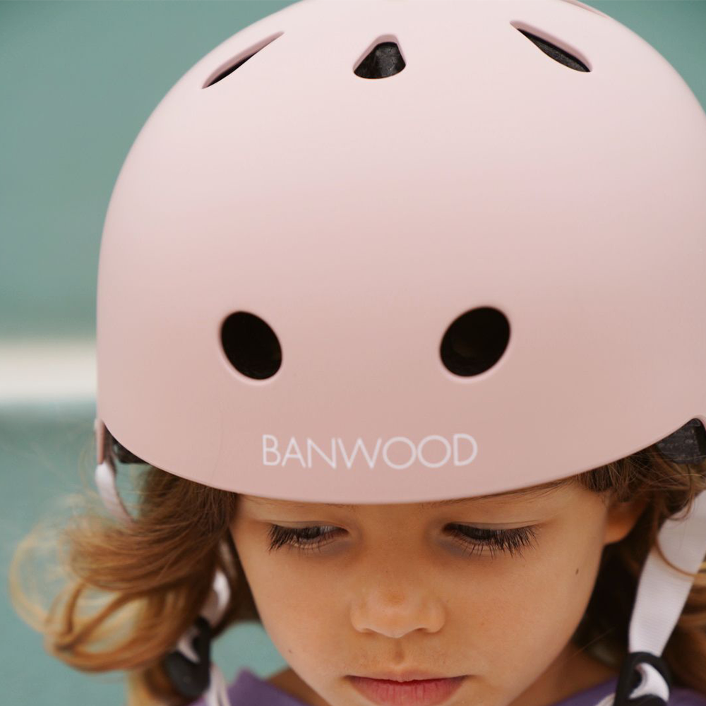 Banwood  Kinderhelm  'Eco' Faded Pink
