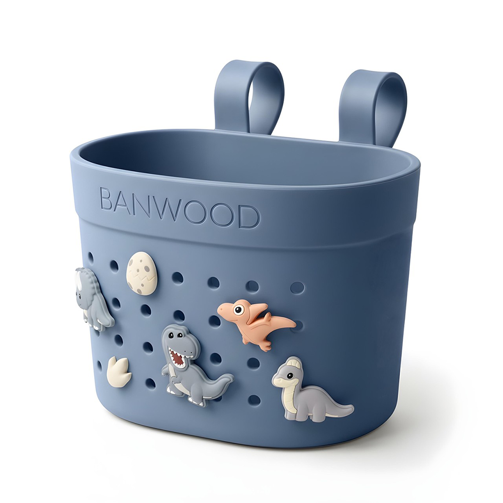Banwood 'Pin & Ride' Basket - Deep Sea