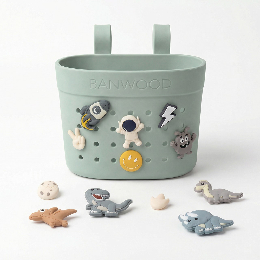 Banwood Panier « Pin & Ride » Faded Clay