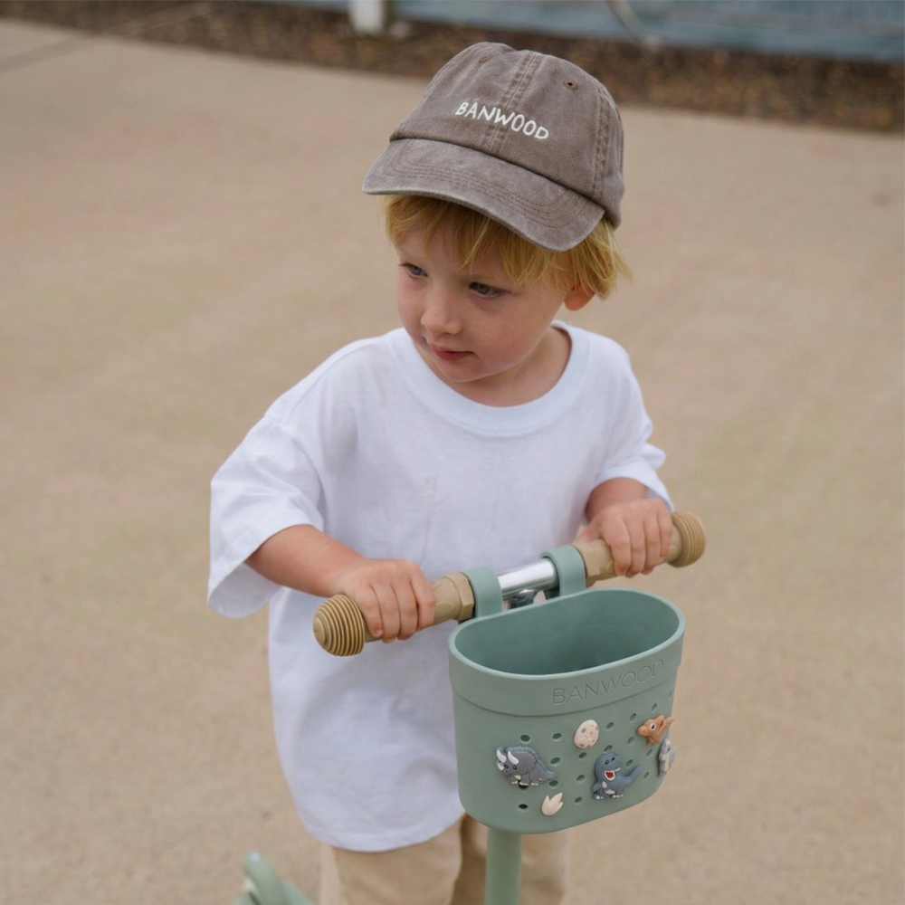 Banwood Panier « Pin & Ride » Faded Clay
