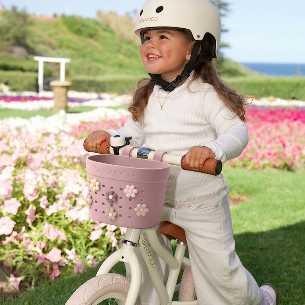 Banwood  Korb 'Pin & Ride' Dusty Rose