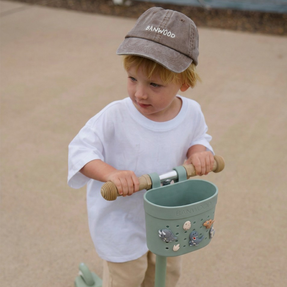 Banwood Panier 'Pin & Ride' Teal