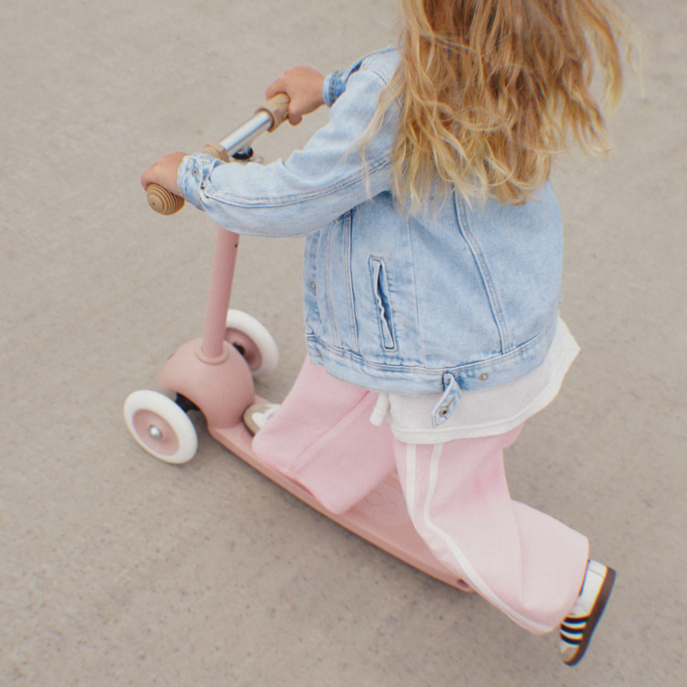 Banwood  Scooter 'Vintage Eco' Dusty Rose