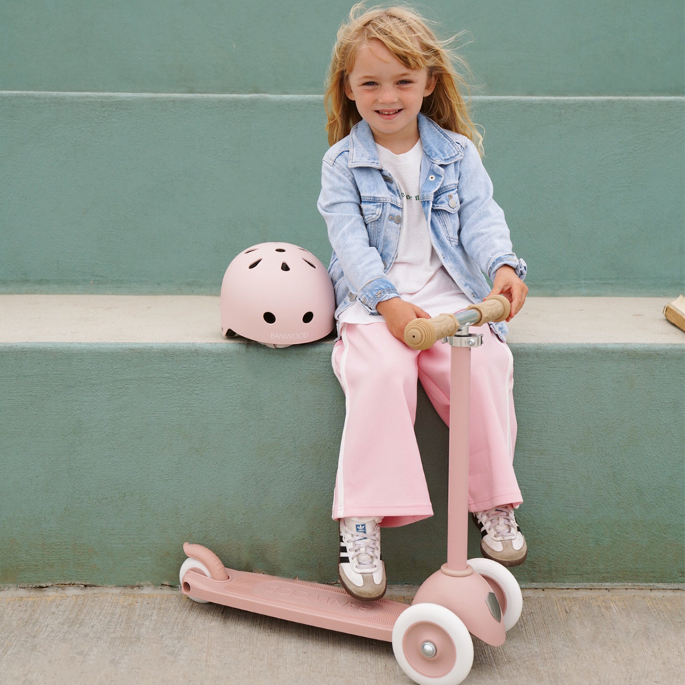 Banwood  Kinderhelm  'Eco' Dusty Rose
