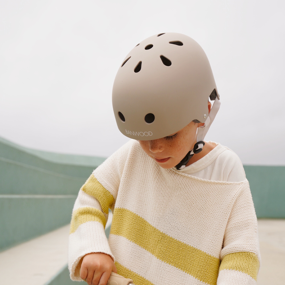 Banwood Kids Helmet 'Eco' Sand