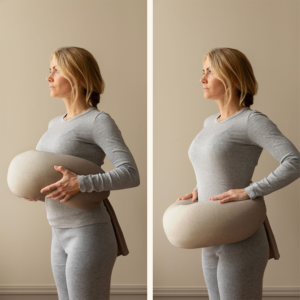 Bbhugme Coussin d'allaitement Seashell Beige