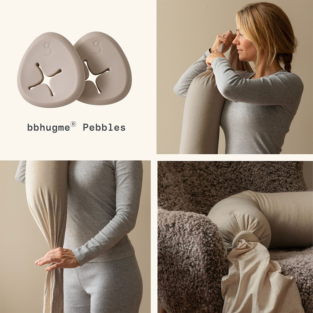 Bbhugme Coussin d'allaitement Seashell Beige