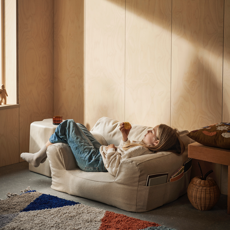 Ferm Living Beanbag "Billow" Off White