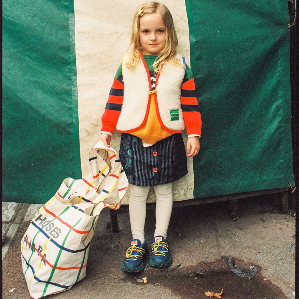 BINIBAMBA Gilet en laine mérinos « Bobo x Bini »