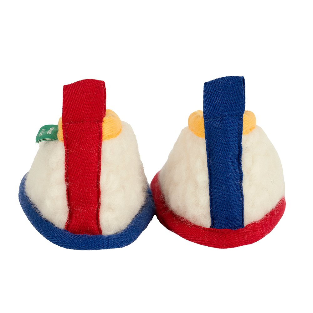 BINIBAMBA Chaussons en laine mérinos 'Bobo x Bini'