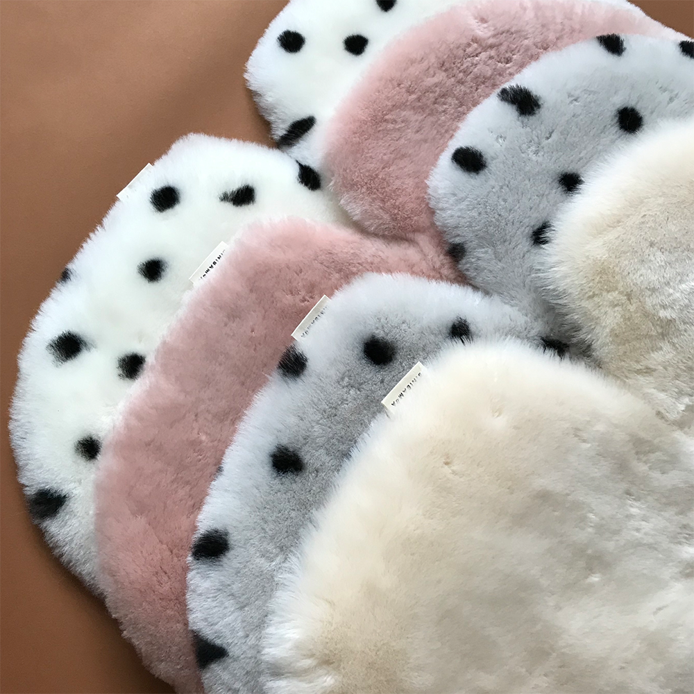 BINIBAMBA Sheepskin Liner for all Harness Systems Dalmatian