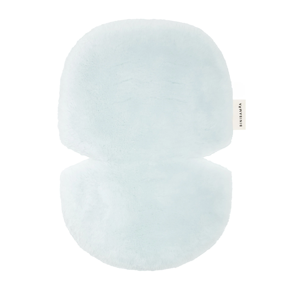 BINIBAMBA Sheepskin Pram Liner Sky Blue
