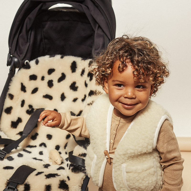 BINIBAMBA  Merino Wollweste  Milk - Online MY SNOWFLAKE