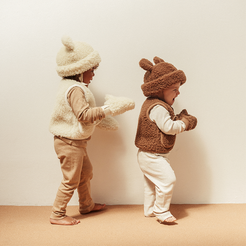 BINIBAMBA  Merino Wollweste  Milk - Online MY SNOWFLAKE
