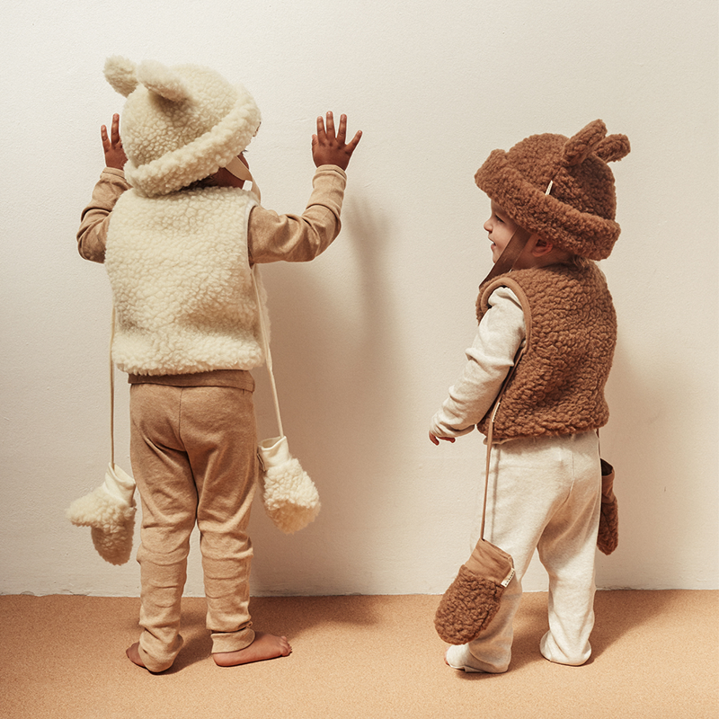BINIBAMBA  Merino Wollweste  Milk - Online MY SNOWFLAKE