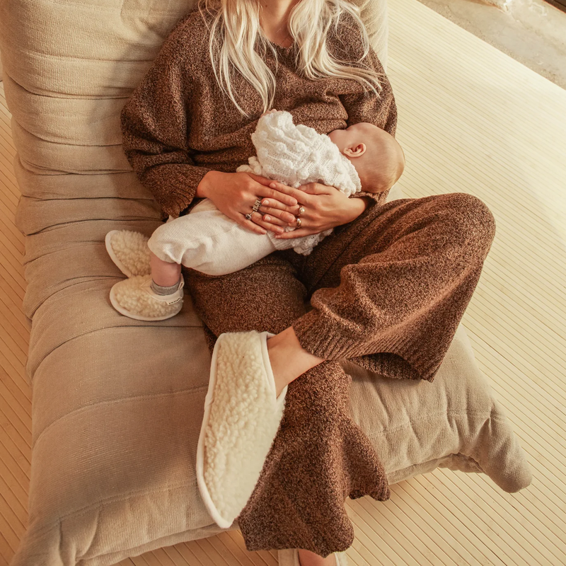 BINIBAMBA  Merino Hausschuhe für Mama's  Milk