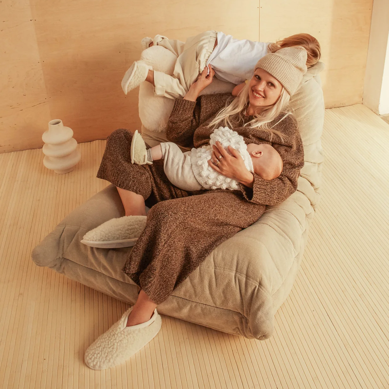 BINIBAMBA  Merino Hausschuhe für Mama's  Milk