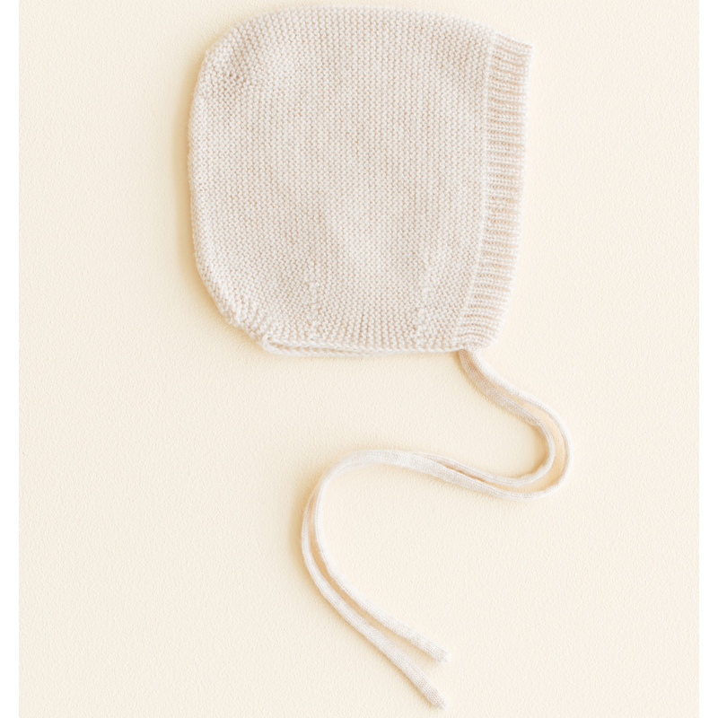 Hvid  Baby Strickmütze Dolly  Cream - Online MY SNOWFLAKE