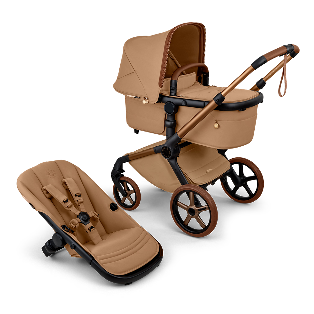 Bugaboo Fox Konges Sløjd Renew complete Limited Edition Black/Desert Taupe Melange